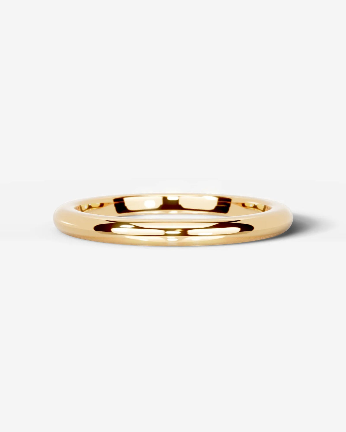 Jessica Wedding Band Lab Grown Diamond Wedding Ring - Yellow Gold