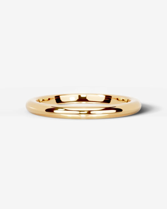Jessica Wedding Band Lab Grown Diamond Wedding Ring - Yellow Gold