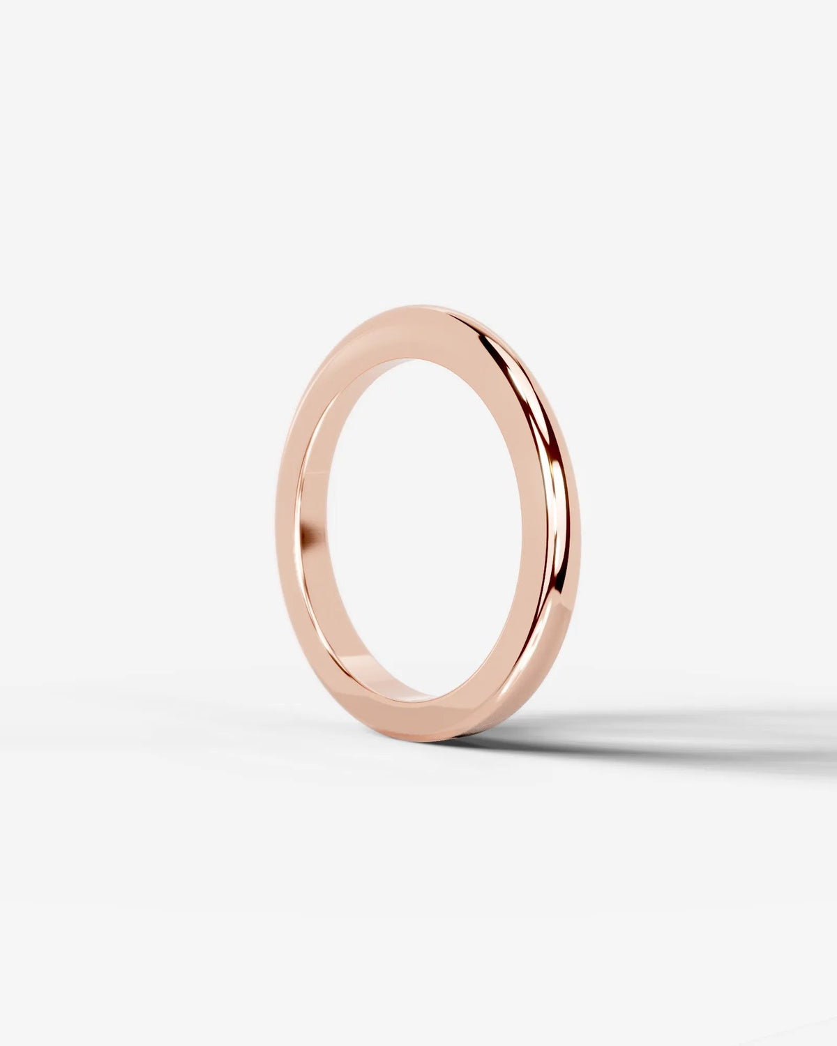 Samantha Wedding Band Lab Grown Diamond Wedding Ring - Rose Gold