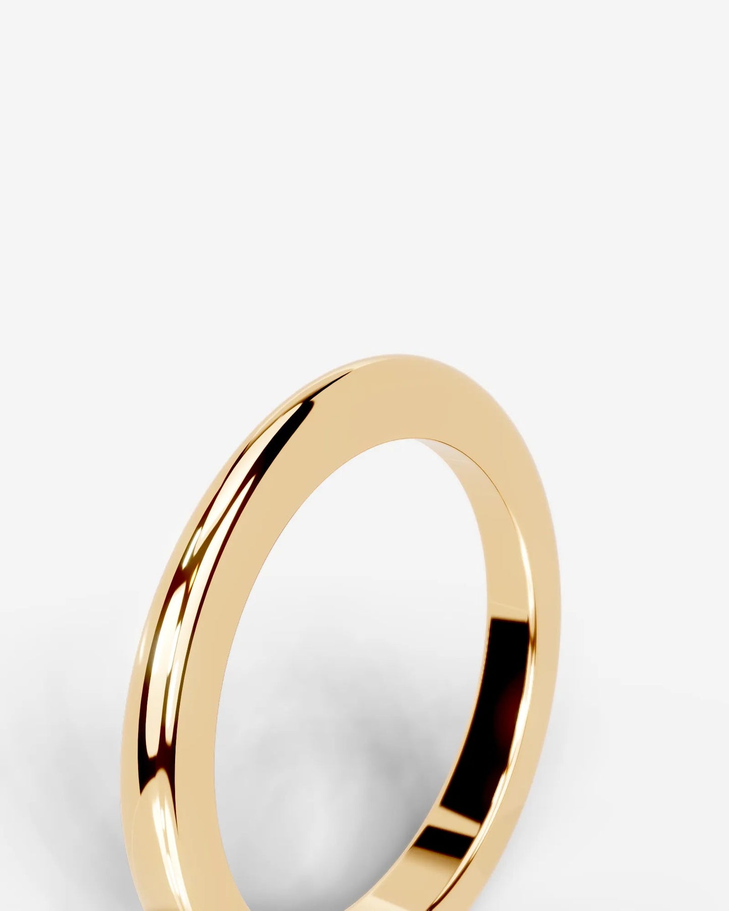 Samantha Wedding Band Lab Grown Diamond Wedding Ring - Yellow Gold