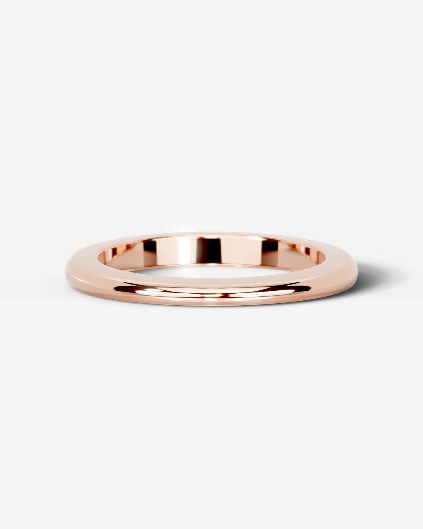 Samantha Wedding Band Lab Grown Diamond Wedding Ring - Rose Gold