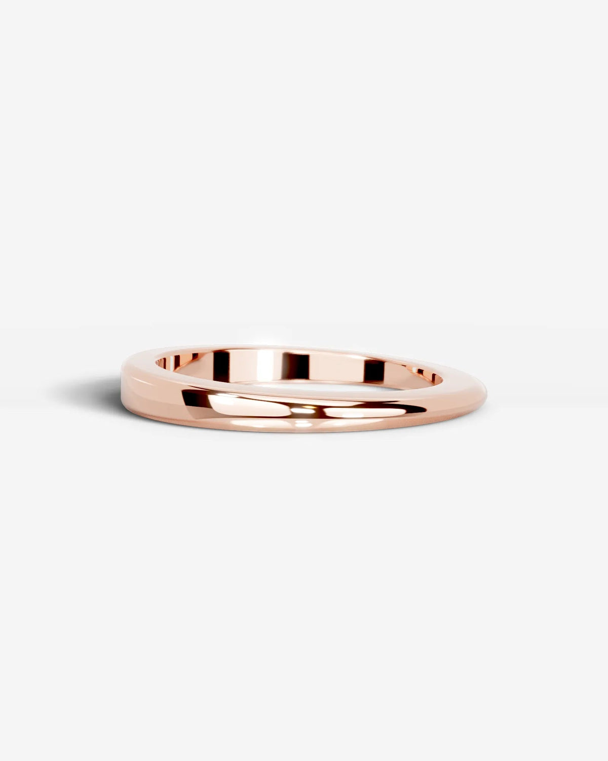 Samantha Wedding Band Lab Grown Diamond Wedding Ring - Rose Gold