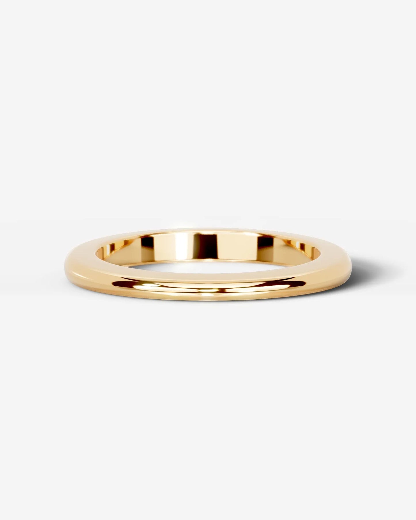 Samantha Wedding Band Lab Grown Diamond Wedding Ring - Yellow Gold