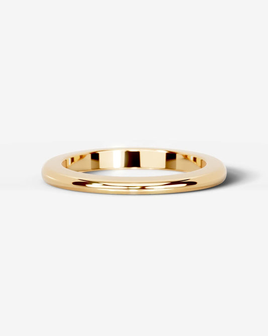 Samantha Wedding Band Lab Grown Diamond Wedding Ring - Yellow Gold