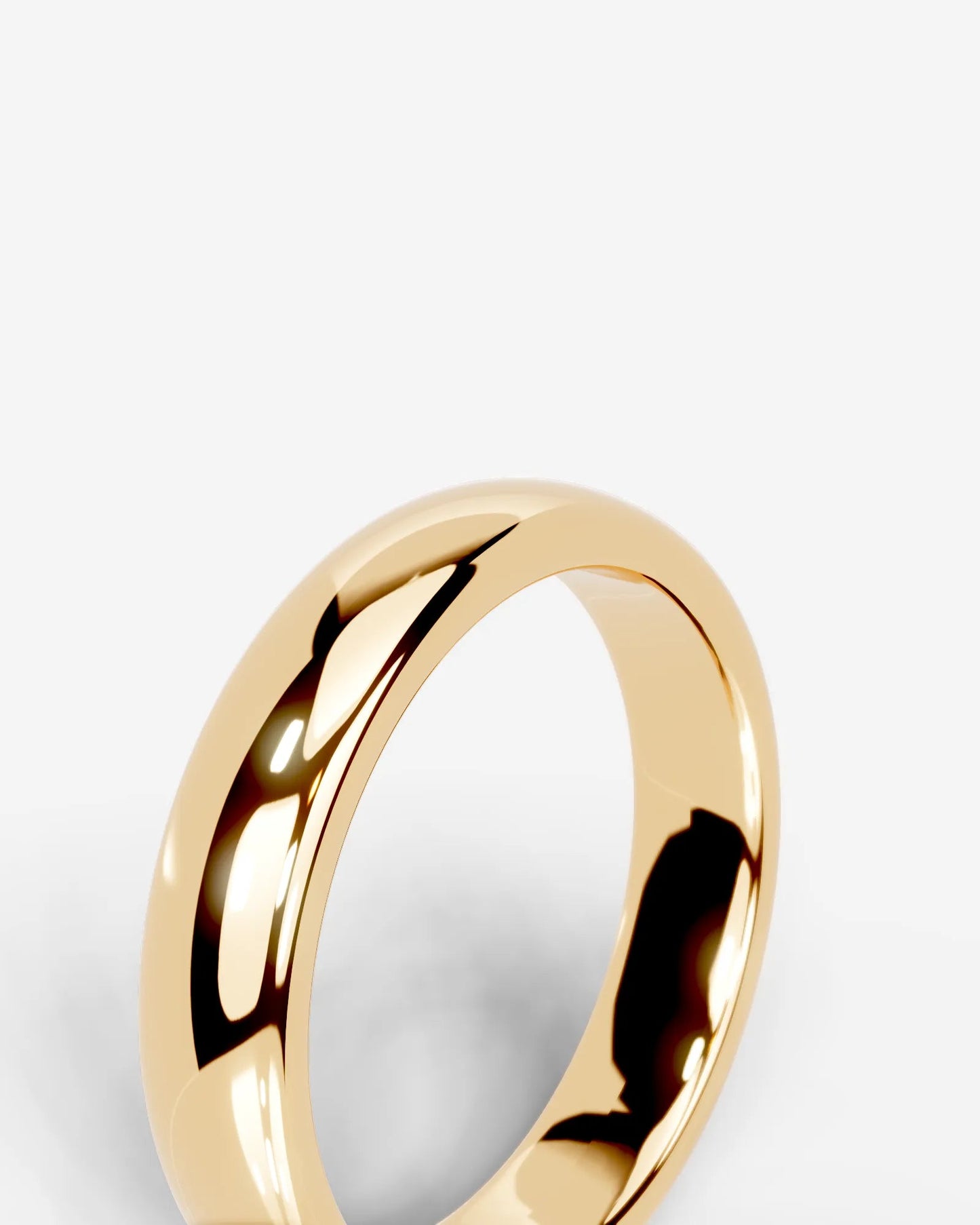 Tatiana Wedding Band Lab Grown Diamond Wedding Ring - Yellow Gold