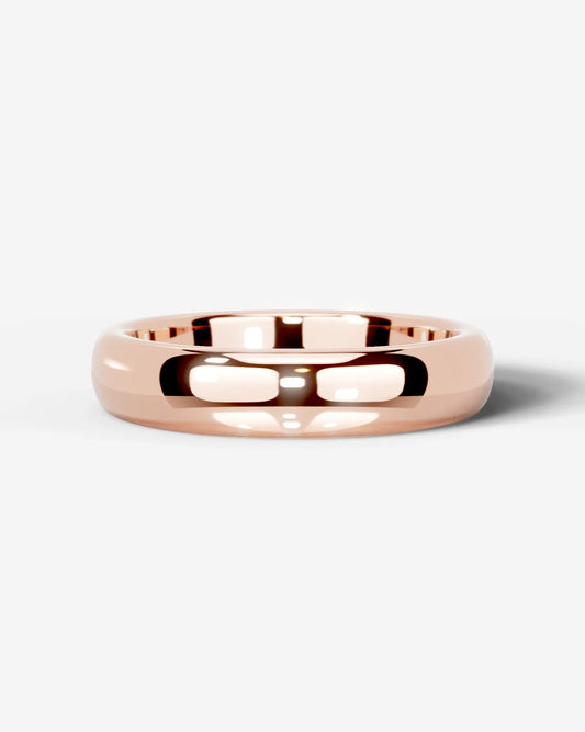 Tatiana Wedding Band Lab Grown Diamond Wedding Ring - Rose Gold