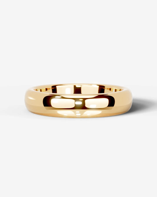 Tatiana Wedding Band Lab Grown Diamond Wedding Ring - Yellow Gold