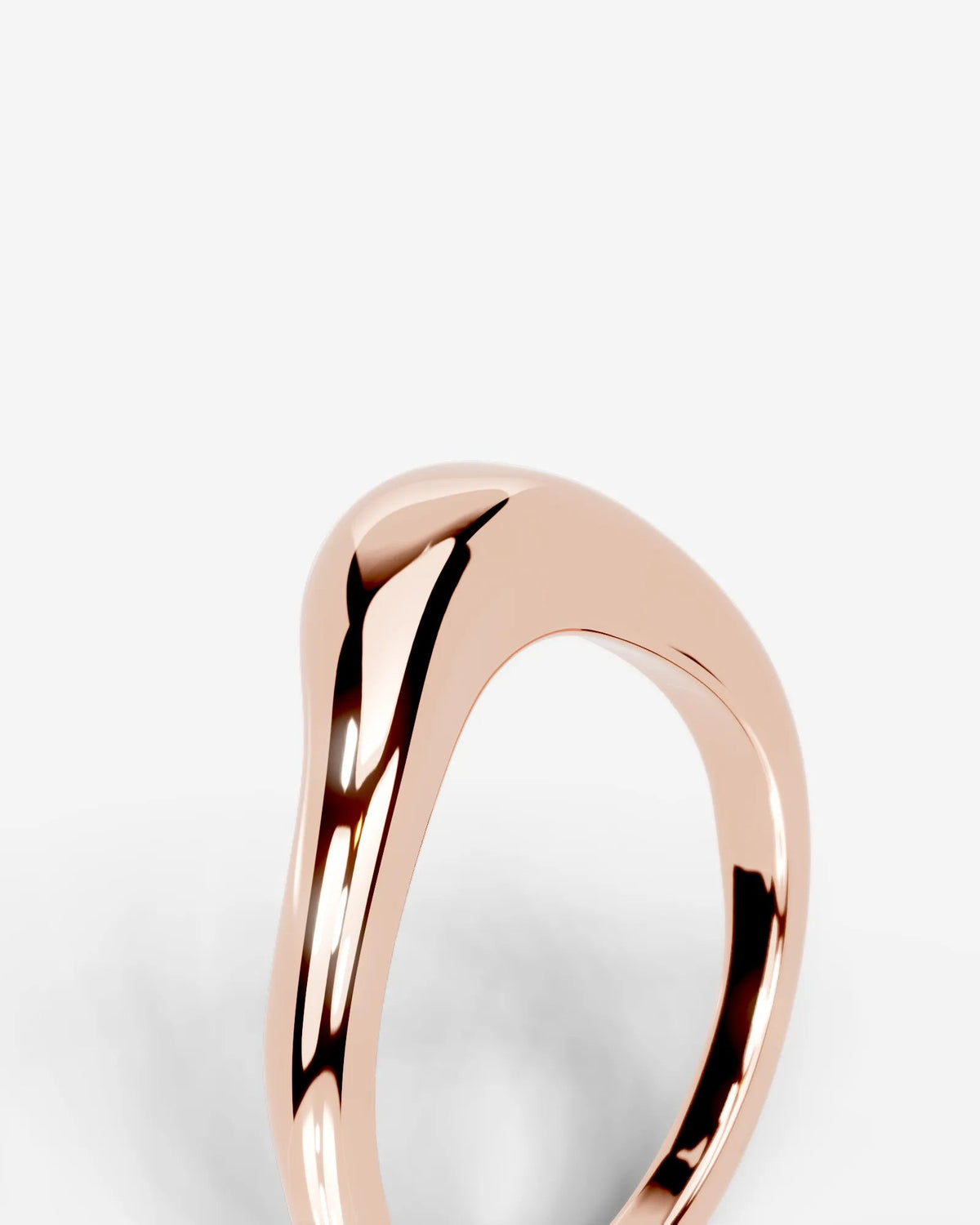 Asantewaa Wedding Band Lab Grown Diamond Wedding Ring - Rose Gold