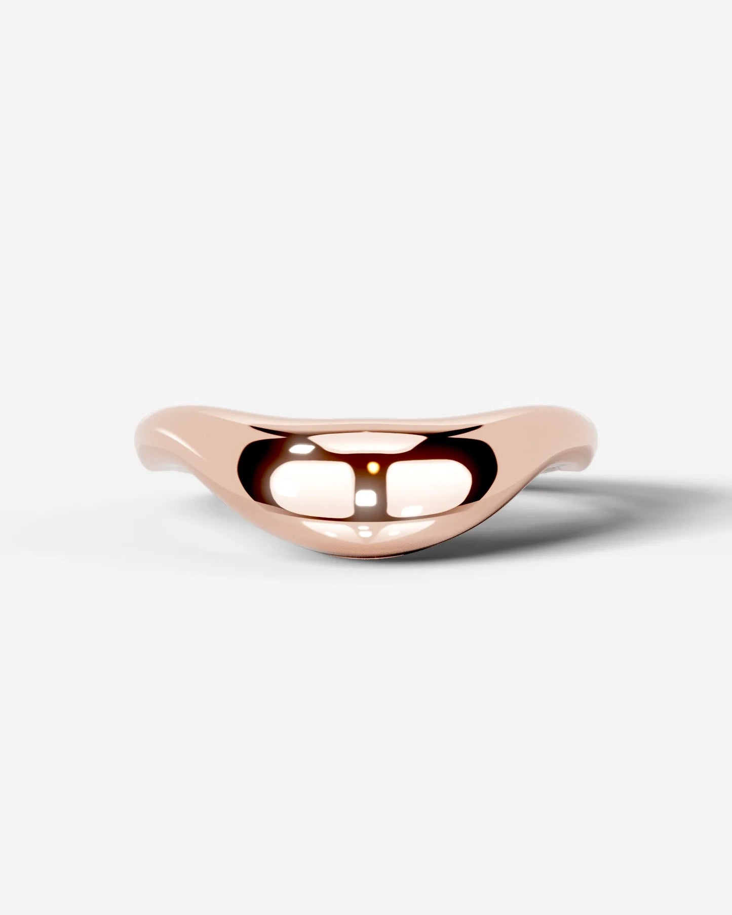 Asantewaa Wedding Band Lab Grown Diamond Wedding Ring - Rose Gold