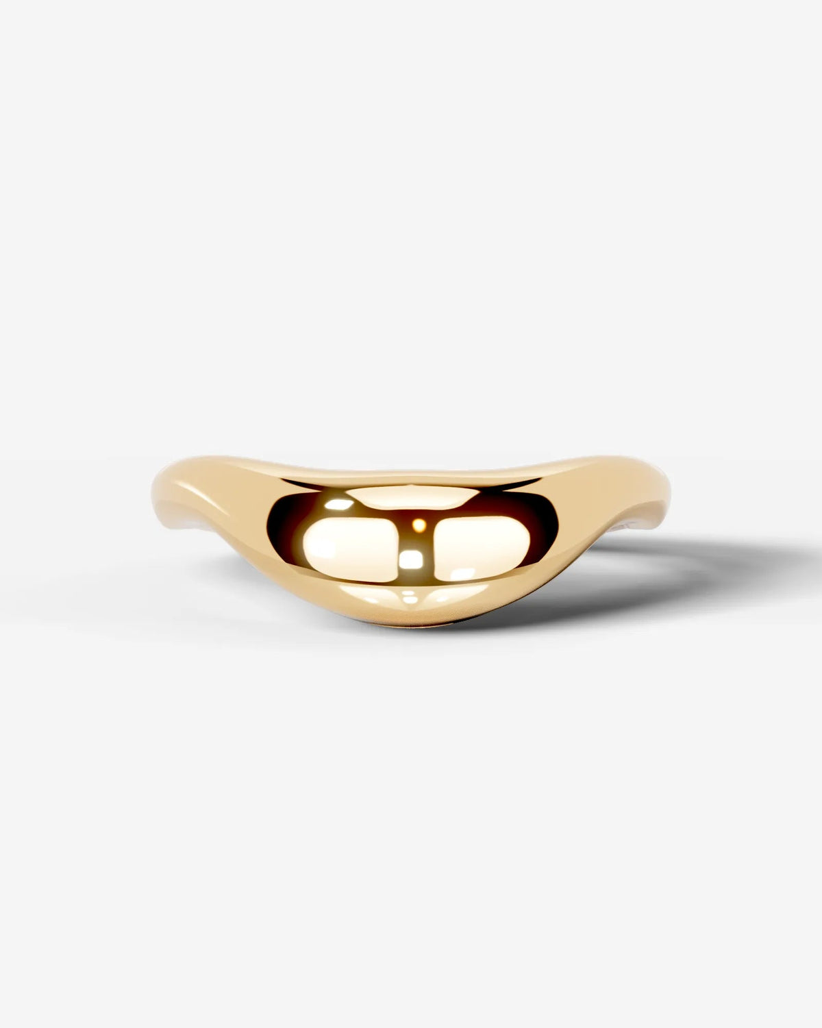 Asantewaa Wedding Band Lab Grown Diamond Wedding Ring - Yellow Gold