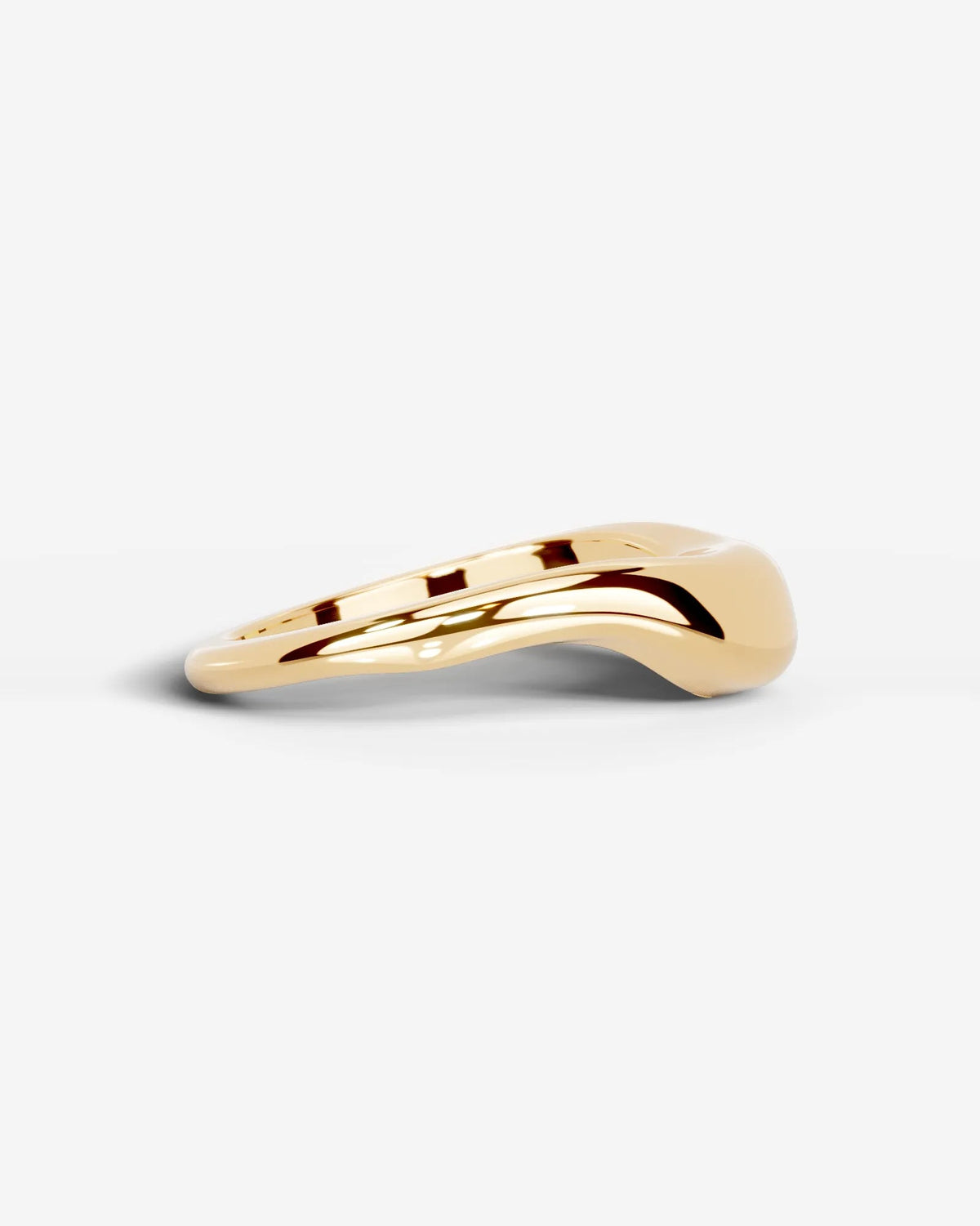Asantewaa Wedding Band Lab Grown Diamond Wedding Ring - Yellow Gold