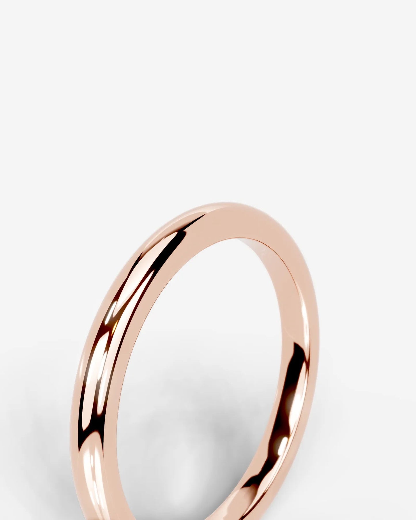 Jessi Wedding Band Lab Grown Diamond Wedding Ring - Rose Gold