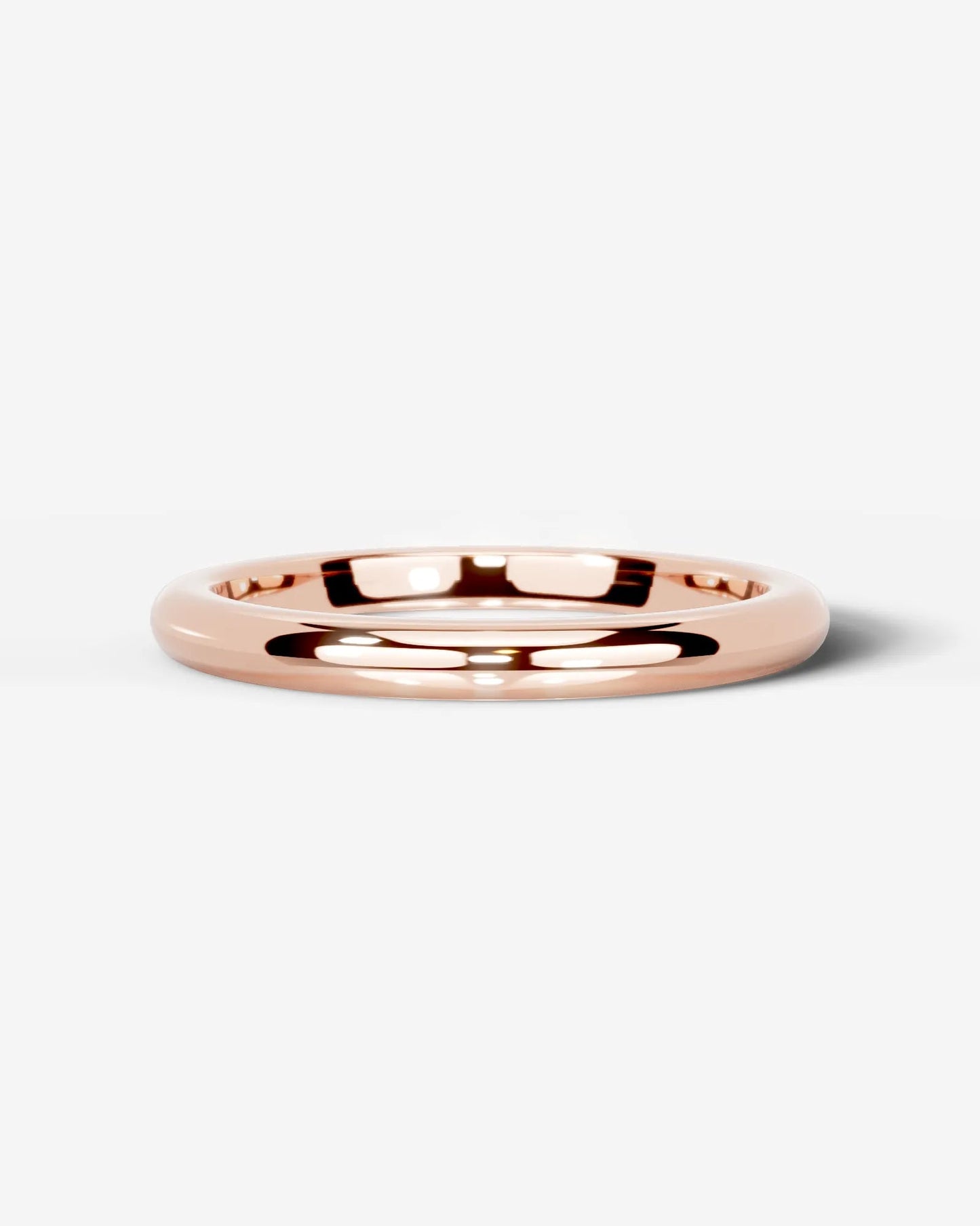Jessi Wedding Band Lab Grown Diamond Wedding Ring - Rose Gold