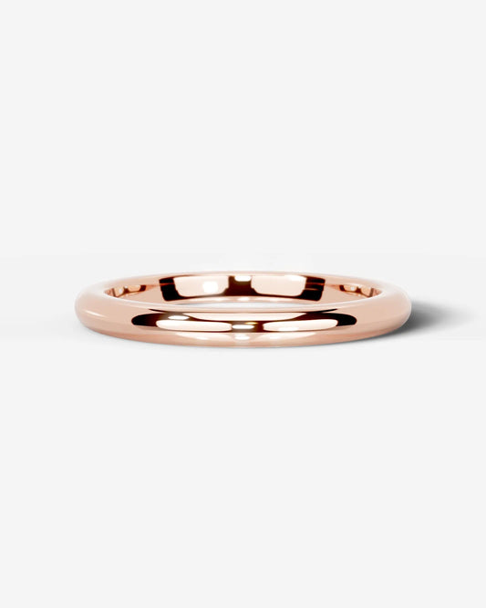 Jessi Wedding Band Lab Grown Diamond Wedding Ring - Rose Gold