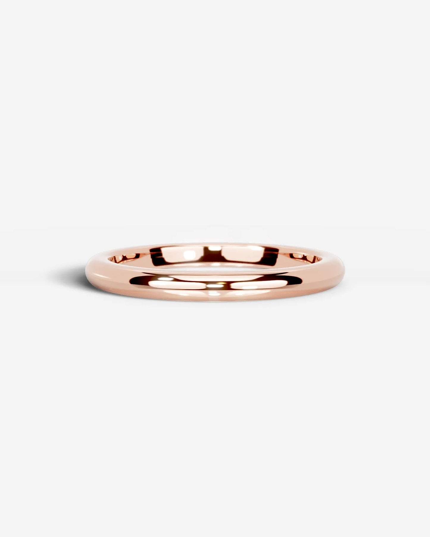 Jessi Wedding Band Lab Grown Diamond Wedding Ring - Rose Gold