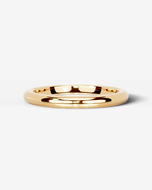 Jessi Wedding Band Lab Grown Diamond Wedding Ring - Yellow Gold