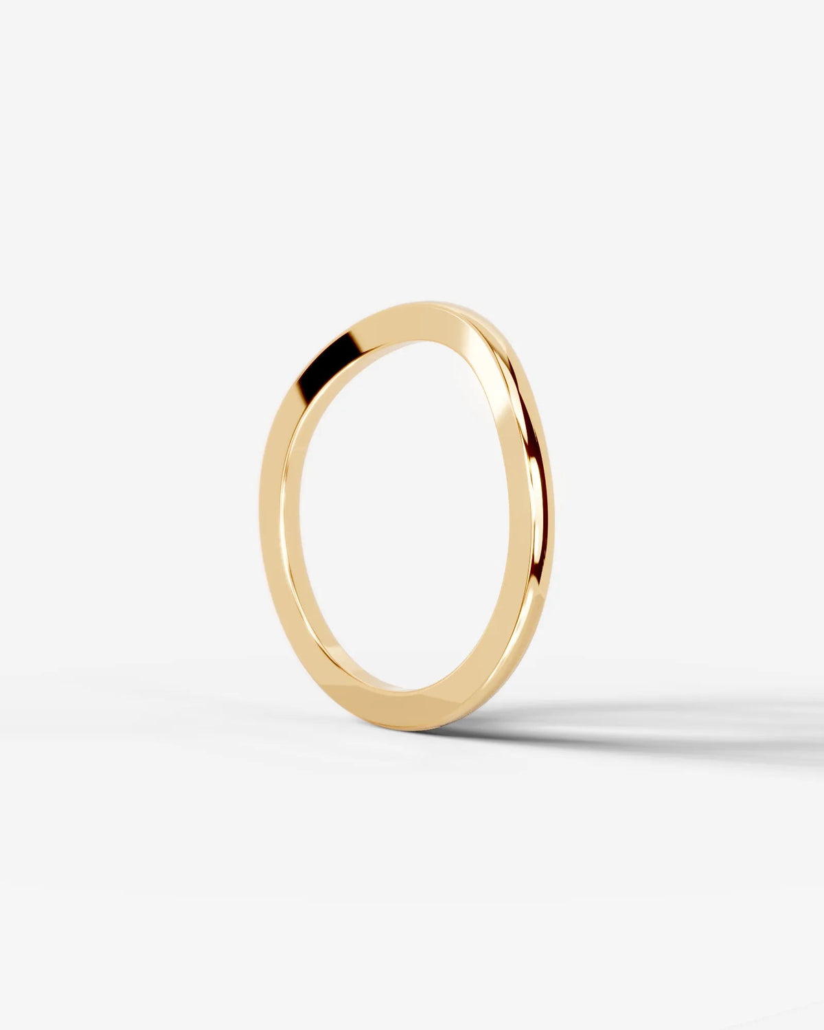 Winnie Wedding Band Lab Grown Diamond Wedding Ring - Yellow Gold