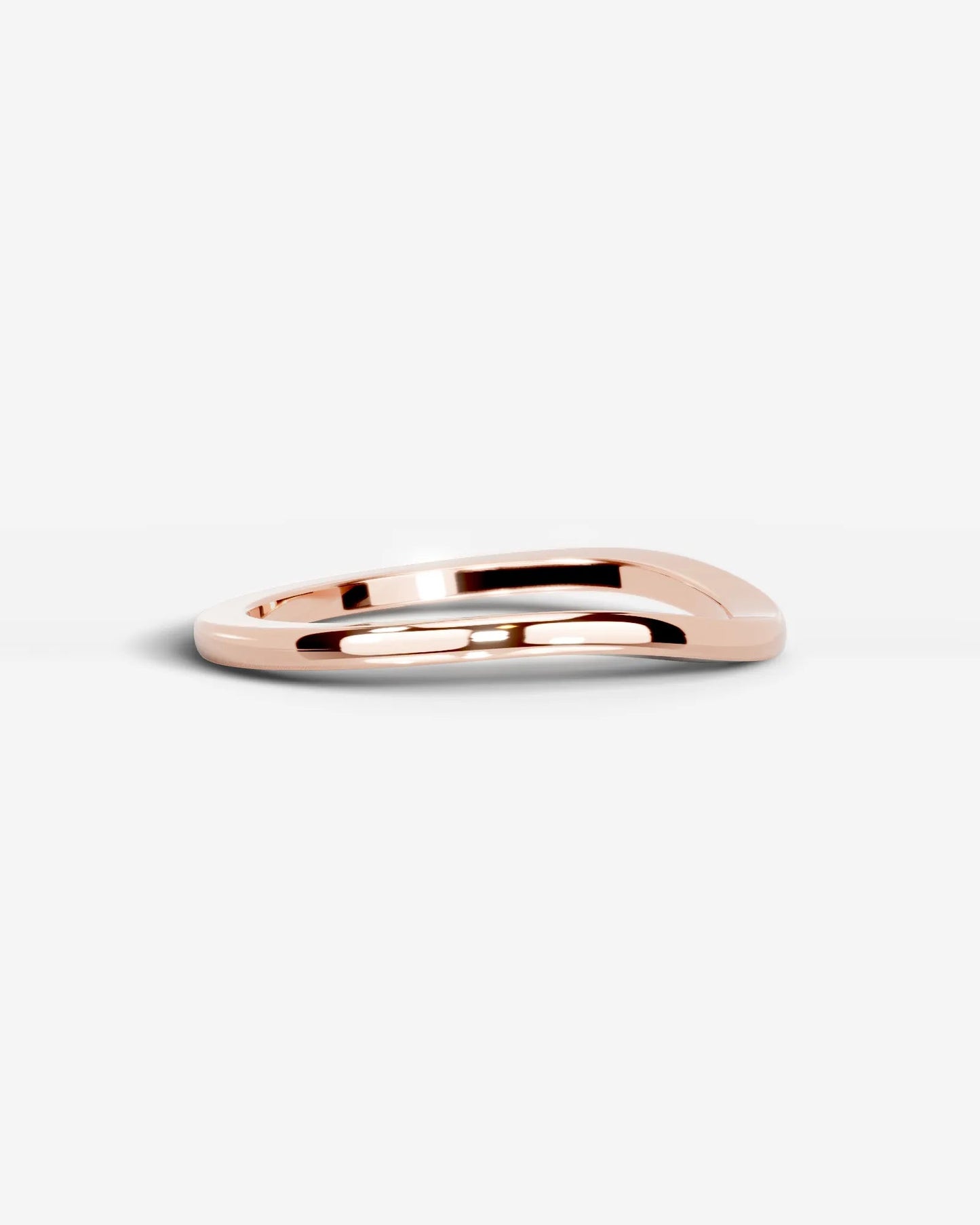 Winnie Wedding Band Lab Grown Diamond Wedding Ring - Rose Gold