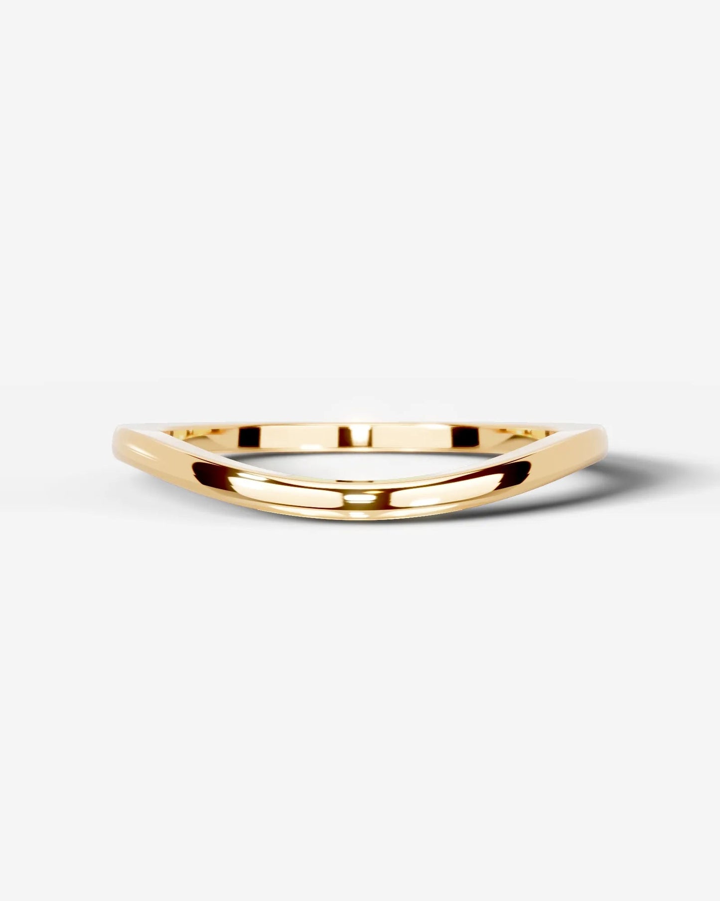 Winnie Wedding Band Lab Grown Diamond Wedding Ring - Yellow Gold