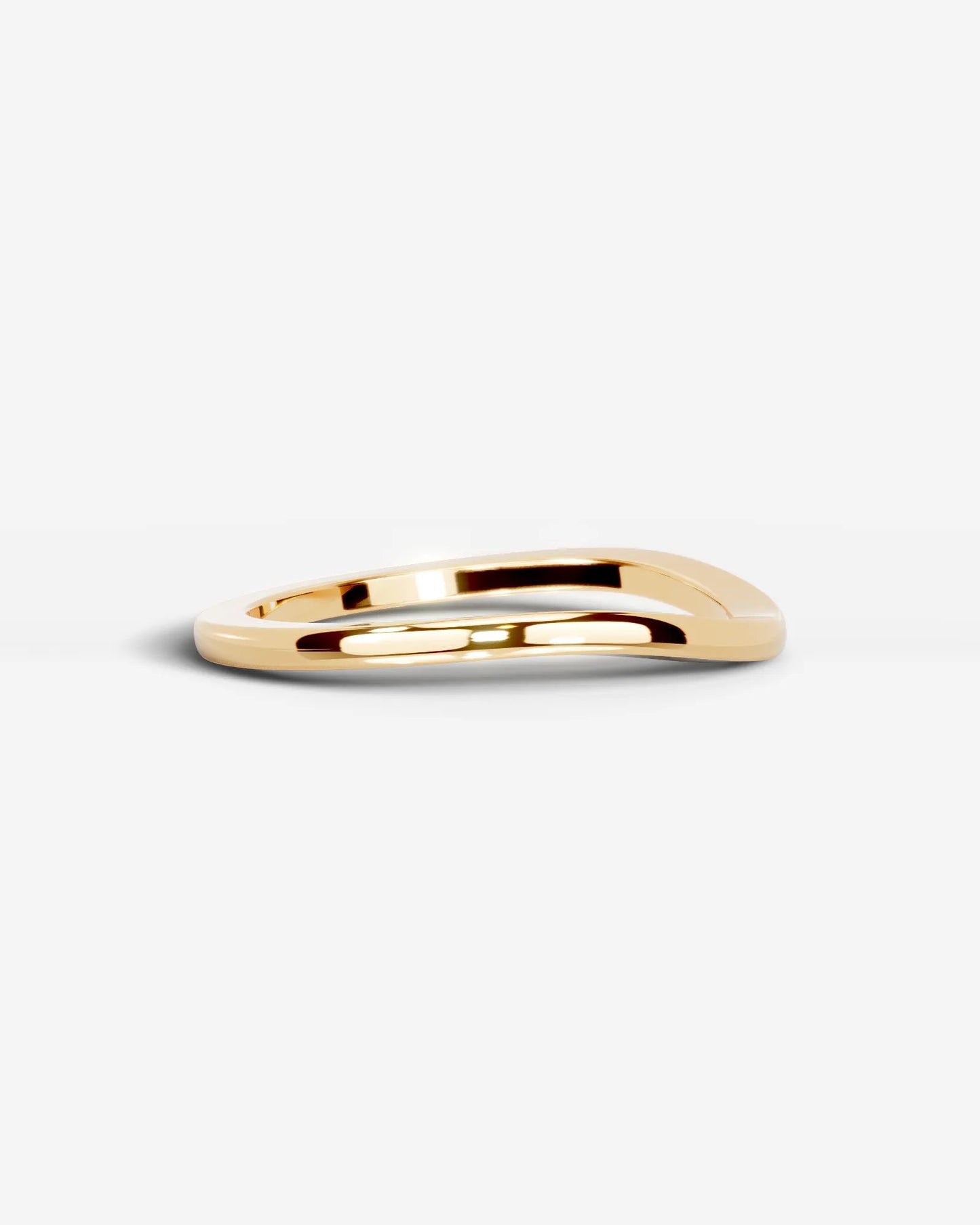 Winnie Wedding Band Lab Grown Diamond Wedding Ring - Yellow Gold