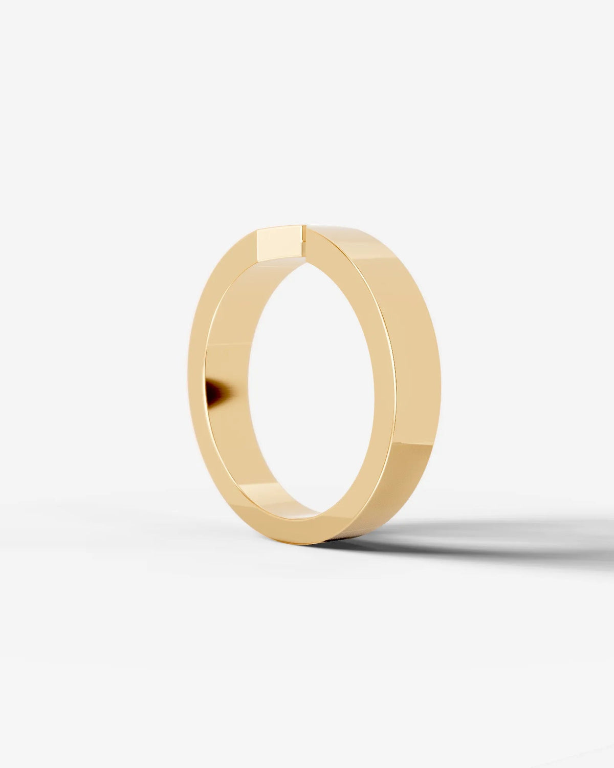 David Wedding Band Lab Grown Diamond Wedding Ring - Yellow Gold