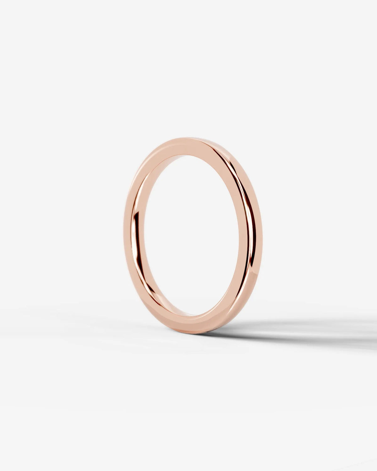 Jack Natural Diamond Wedding Band Lab Grown W Diamond Wedding Ring - Rose Gold