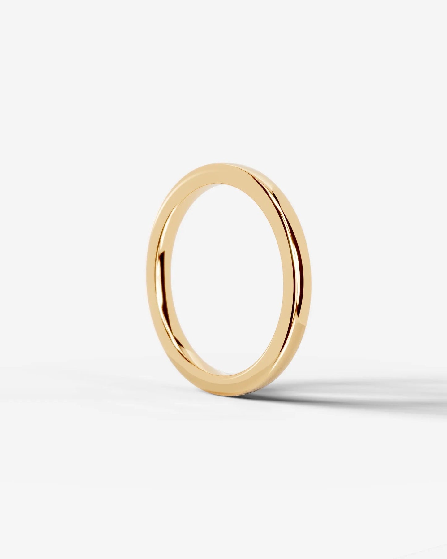 Jack Natural Diamond Wedding Band Lab Grown W Diamond Wedding Ring - Yellow Gold