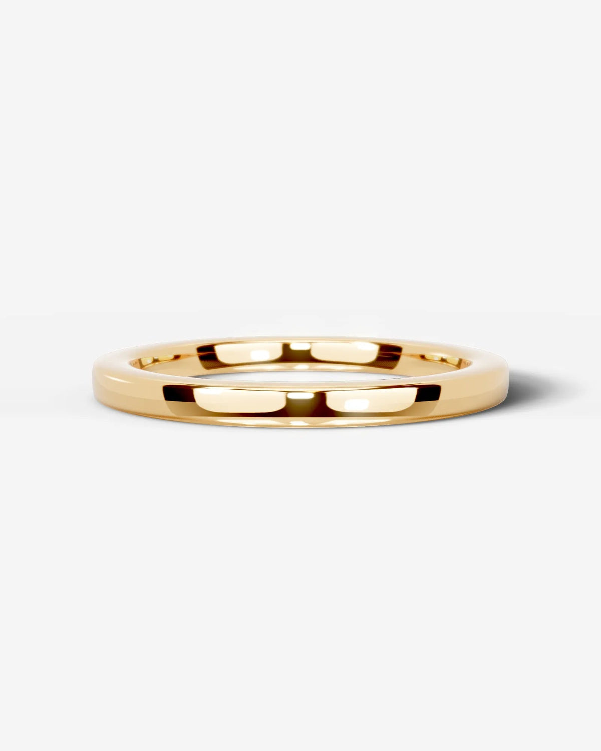 Jack Natural Diamond Wedding Band Lab Grown W Diamond Wedding Ring - Yellow Gold