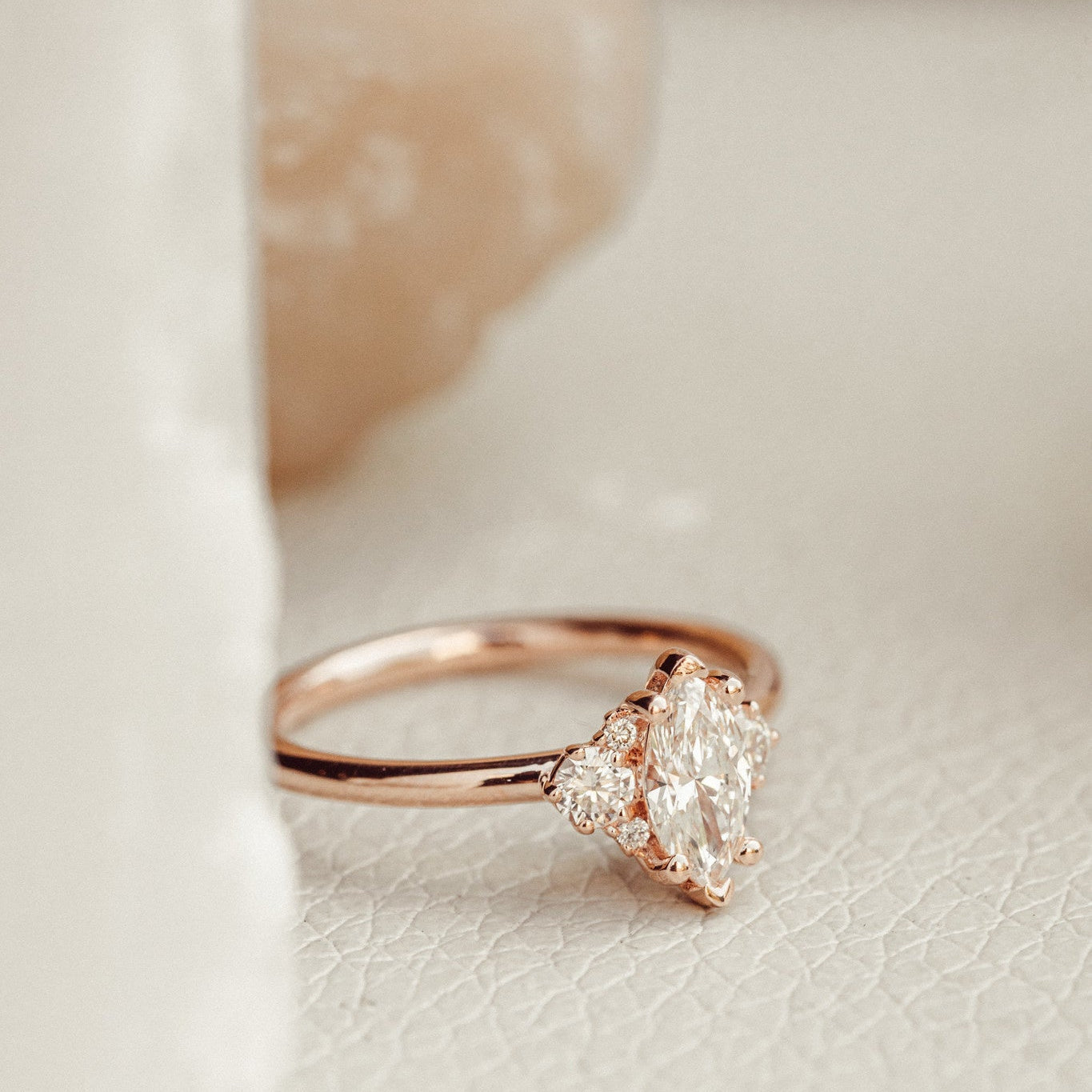 The Mini Vivien Marquise Ring