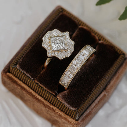 The Isabella Princess Cut Ring
