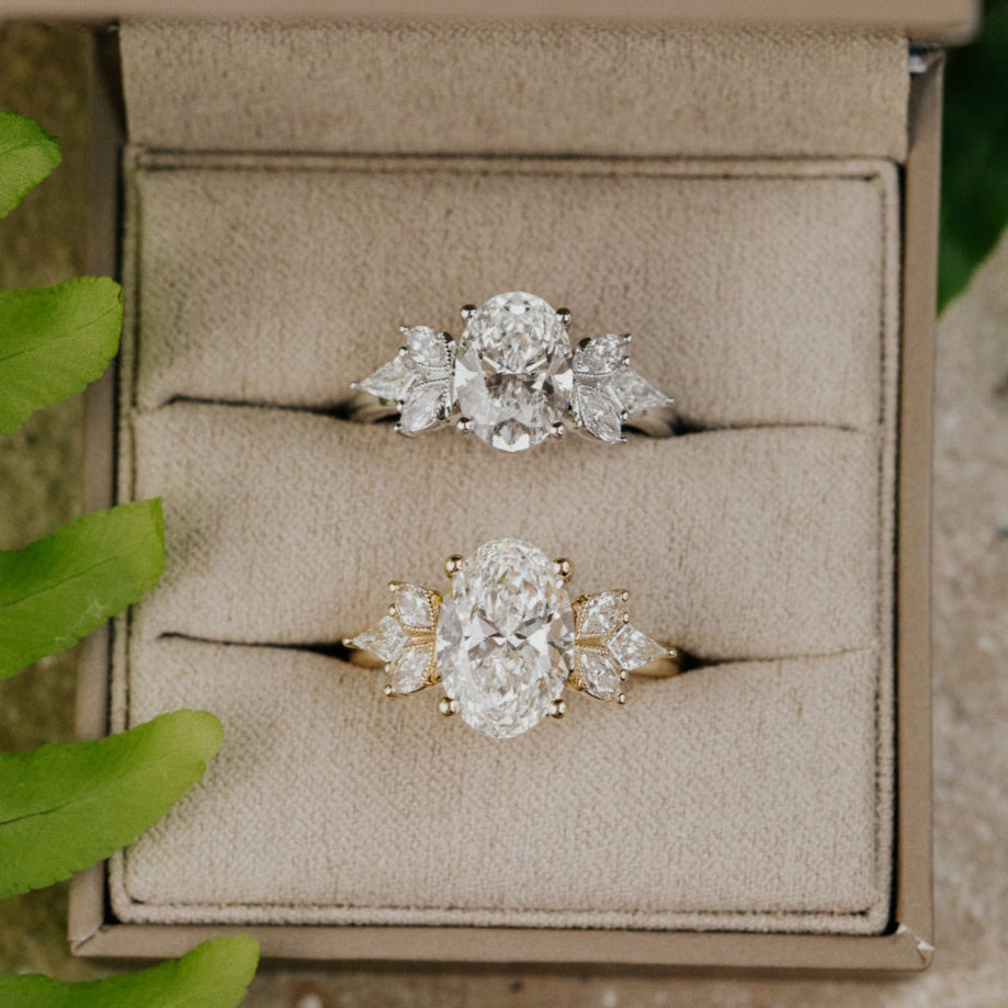 The Lantana Oval Ring
