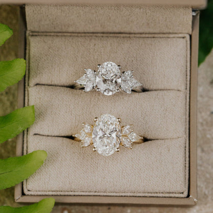 The Lantana Oval Ring