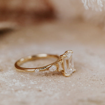 The Encanto Emerald Cut Ring