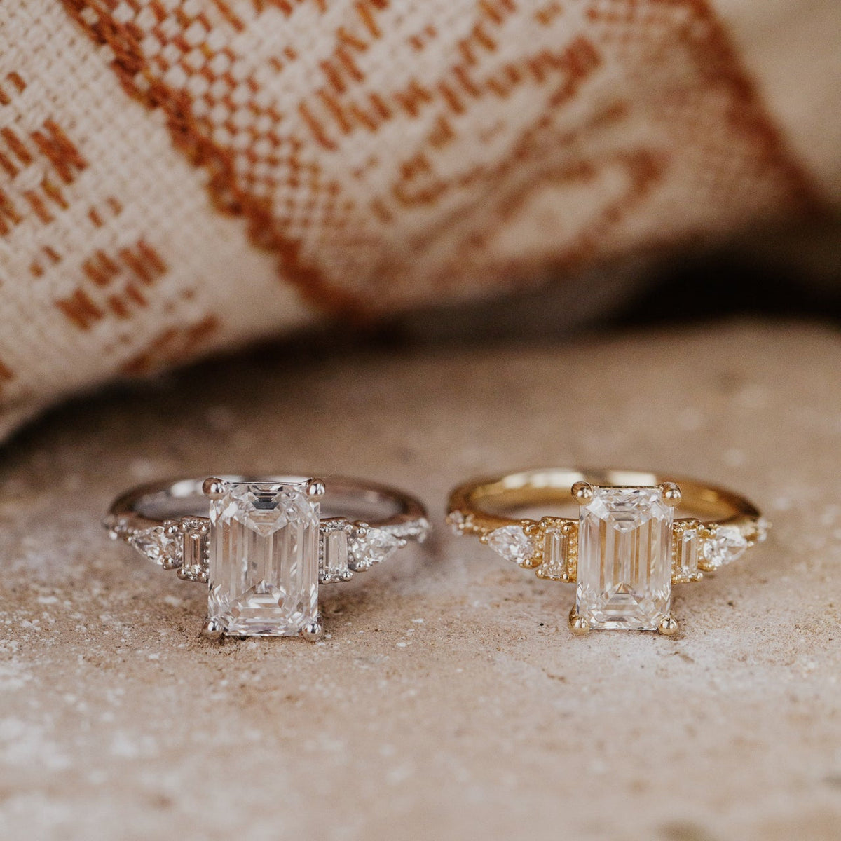 The Encanto Emerald Cut Ring