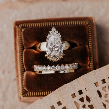 The Rosalinda Pear Ring