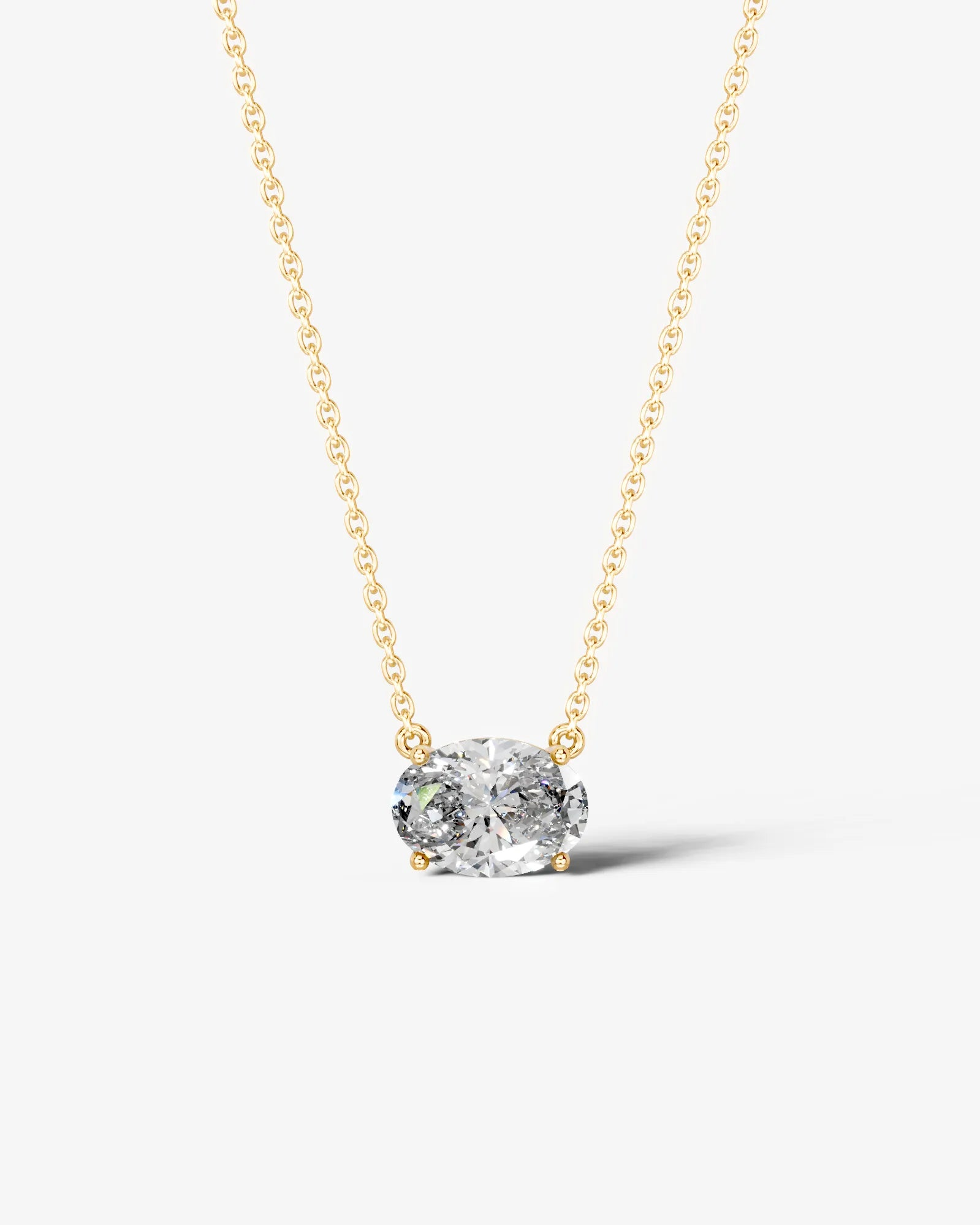Andi Lab Grown Radiant Diamond Wedding Ring - Yellow Gold - 18K - 3ct