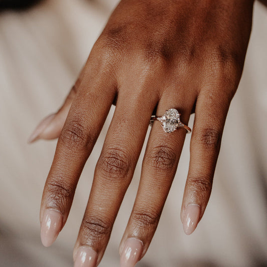 The Angie Oval Ring