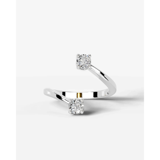 Anita  Square Cushion Lab Grown Square Cushion Diamond Wedding Ring - Rose Gold - 18K - 5ct