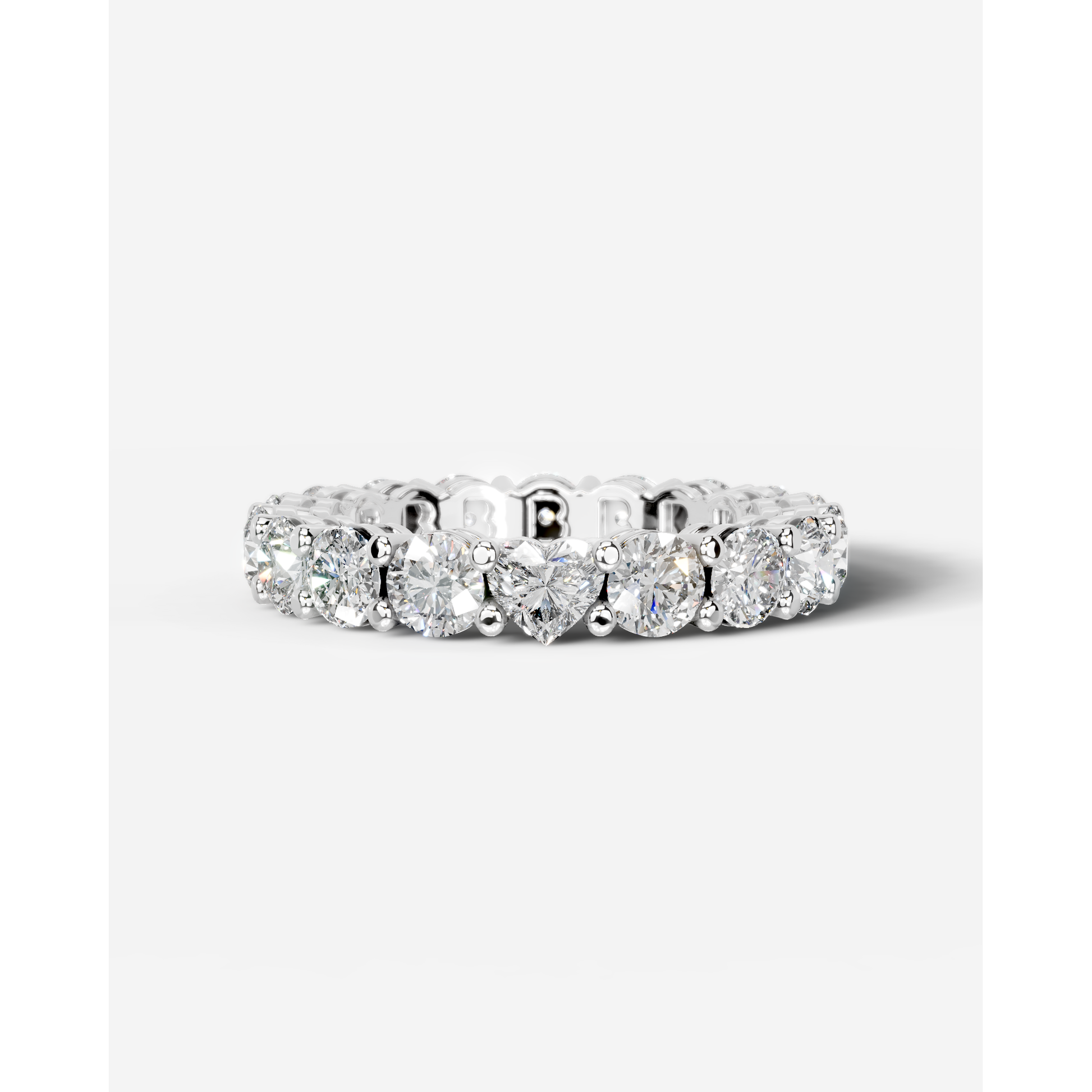 Anne Lab Grown Round Diamond Wedding Ring - Yellow Gold - 18K - 3ct