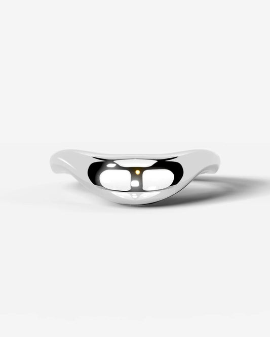 Asantewaa Wedding Band Lab Grown Diamond Wedding Ring - Platinum