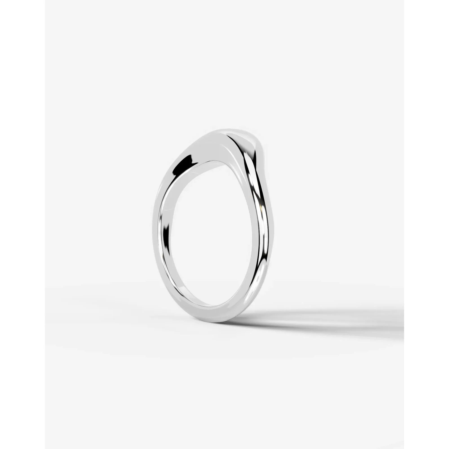 Asantewaa Wedding Band Lab Grown Diamond Wedding Ring - White Gold - 18K - 6ct