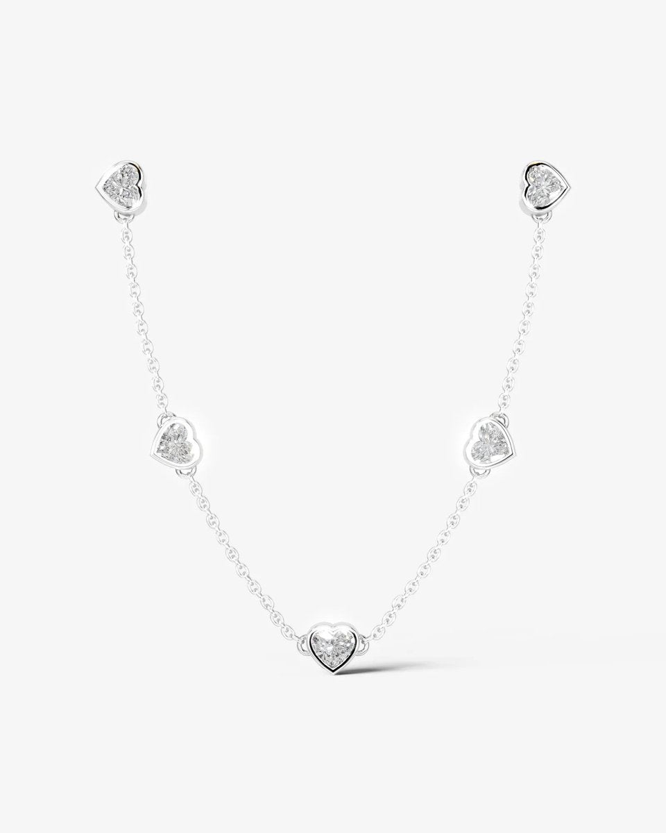 Beatriz Lab Grown Round Diamond Wedding Ring - White Gold