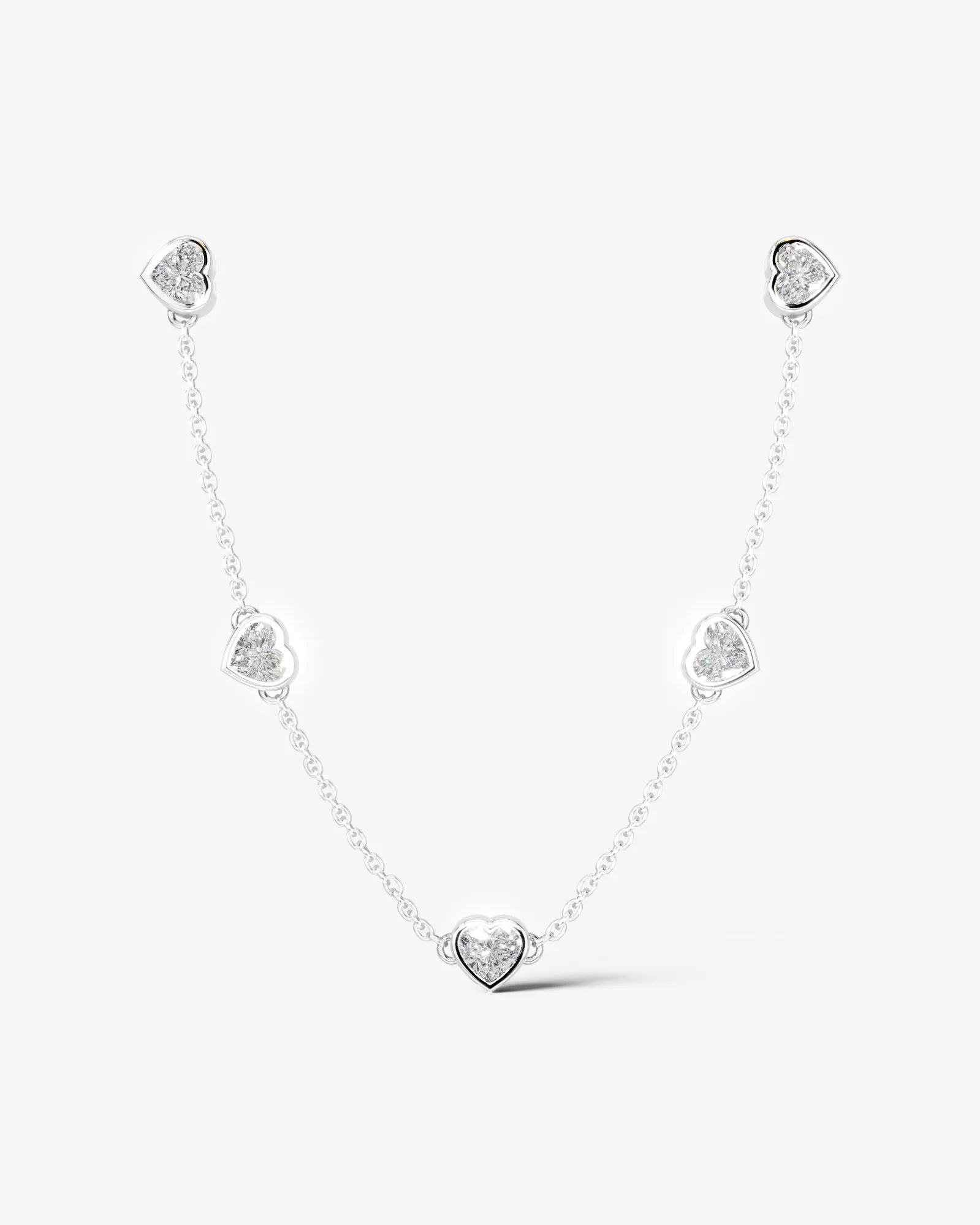 Beatriz Lab Grown Round Diamond Wedding Ring - White Gold - 18K - 2ct