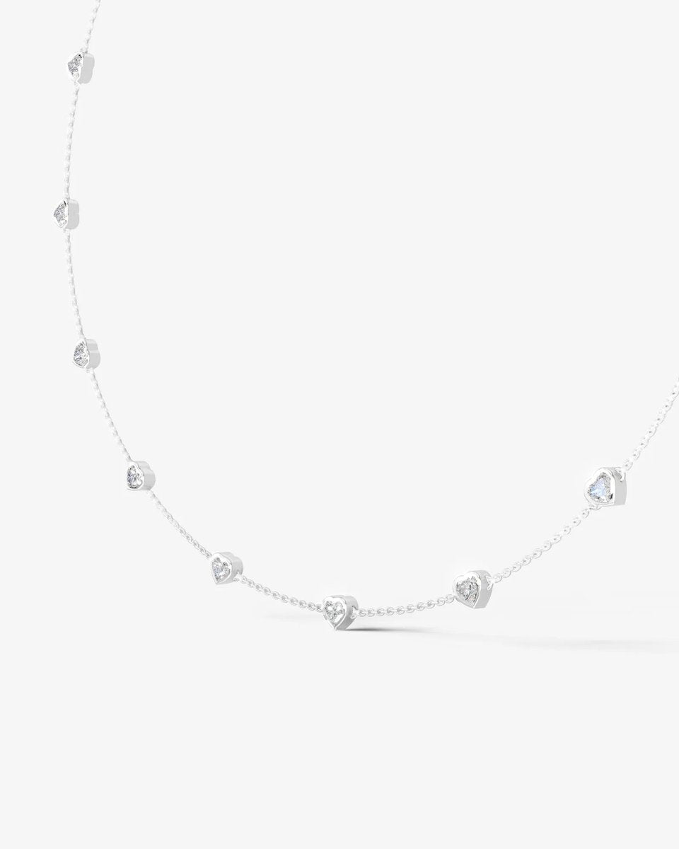 Beatriz Lab Grown Round Diamond Wedding Ring - White Gold