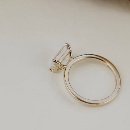 The Bennett Emerald Cut Lab Grown Diamond Ring