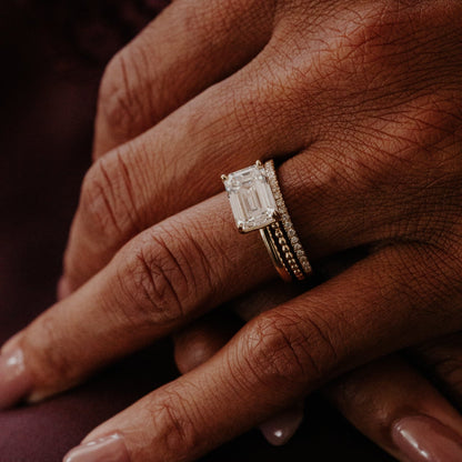 The Bennett Emerald Cut Solitaire Ring