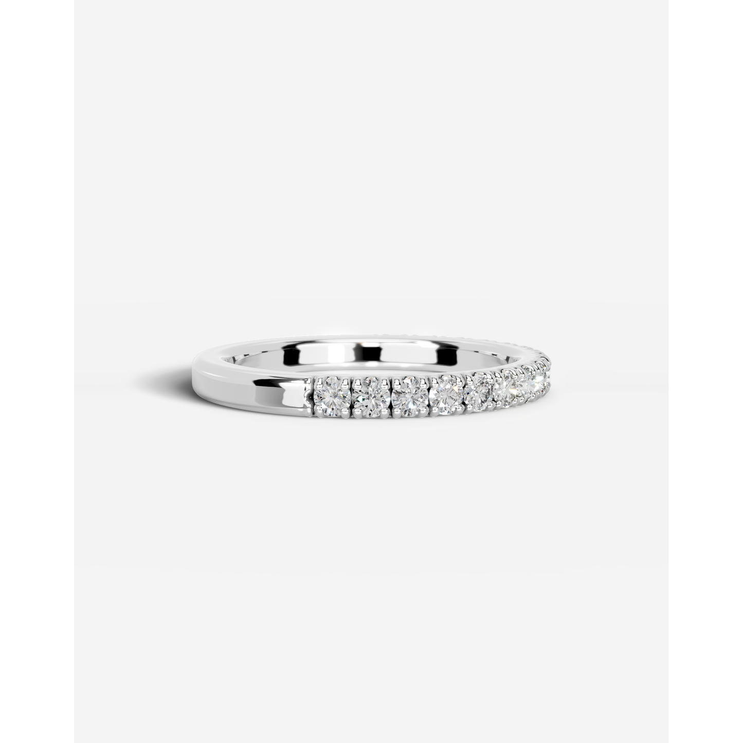 Blair Lab Grown Round Diamond Wedding Ring - White Gold - 18K - 3ct