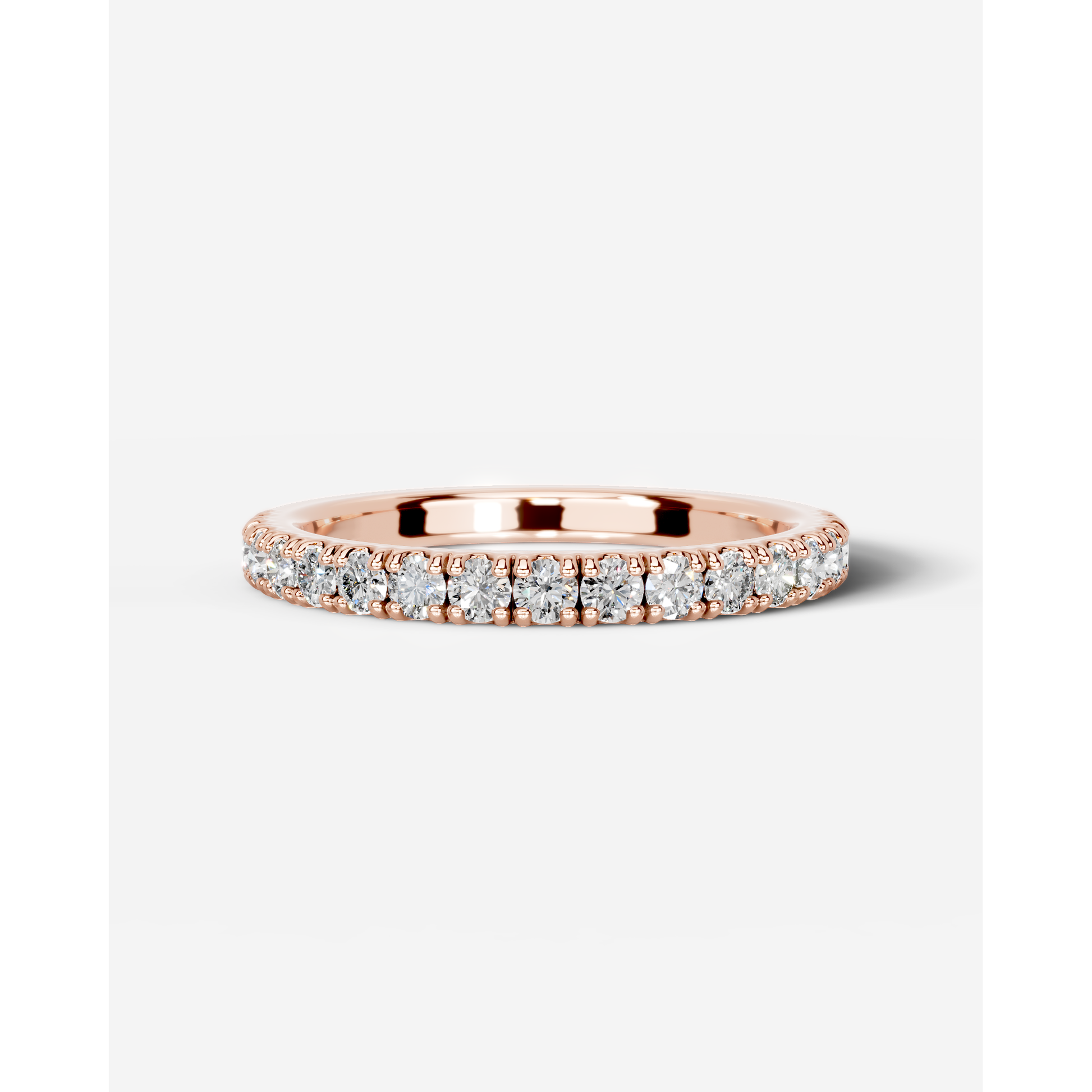 Blair Lab Grown Round Diamond Wedding Ring - Rose Gold - 18K - 6ct