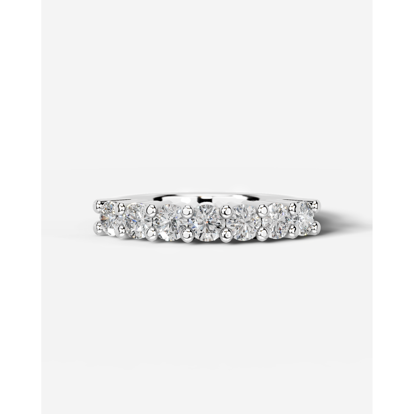 Catherine Lab Grown Round Diamond Wedding Ring - Platinum - 4ct