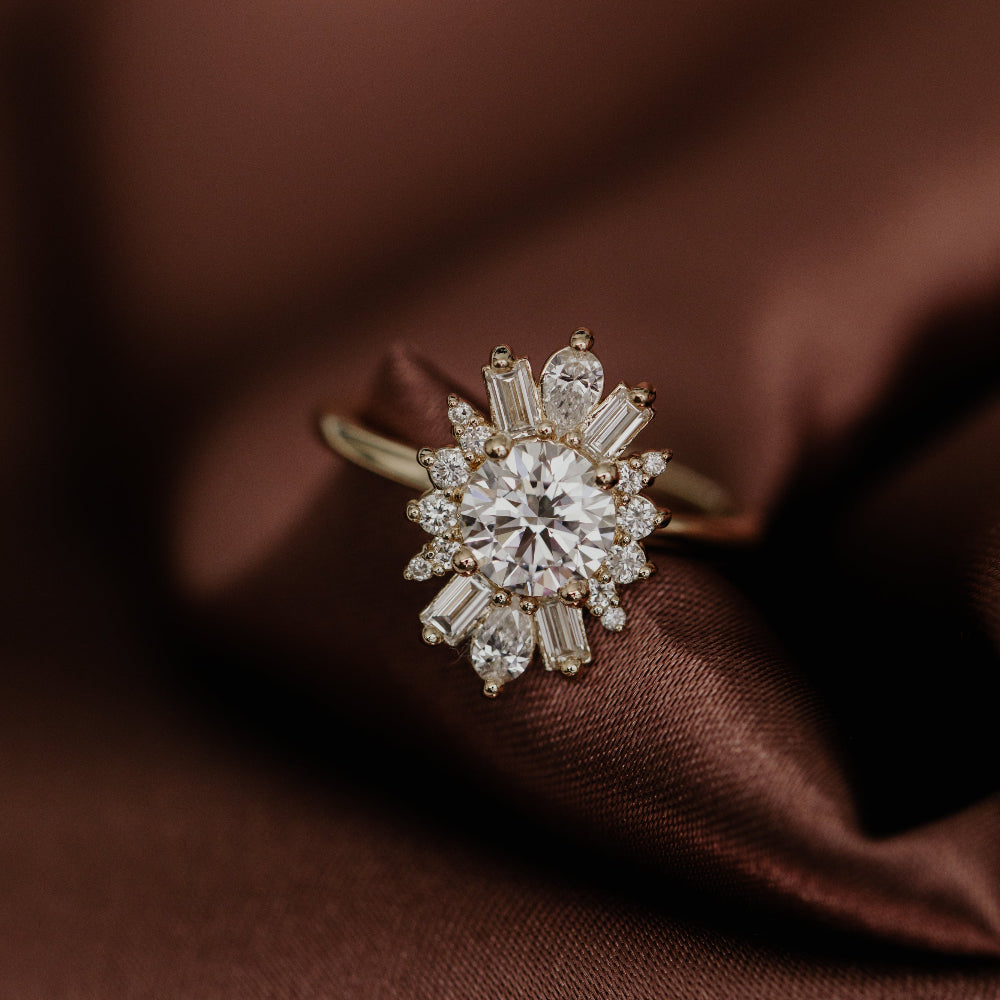 The Celeste Round Ring